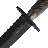 Extrema Ratio Herring Fixed Blade Dagger 6.5 Inch N690 Blade Brass Handle Leather Sheath Case For Tactical Enthusiasts by Extrema Ratio