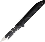Extrema Ratio Ferrum Rescue Linerlock Black 04.1000.0365/BLK/BLK by Extrema Ratio
