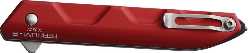 Extrema Ratio Ferrum Rescue Linerlock Red Pro Grade Folding Knife For Emergency Responders by Extrema Ratio