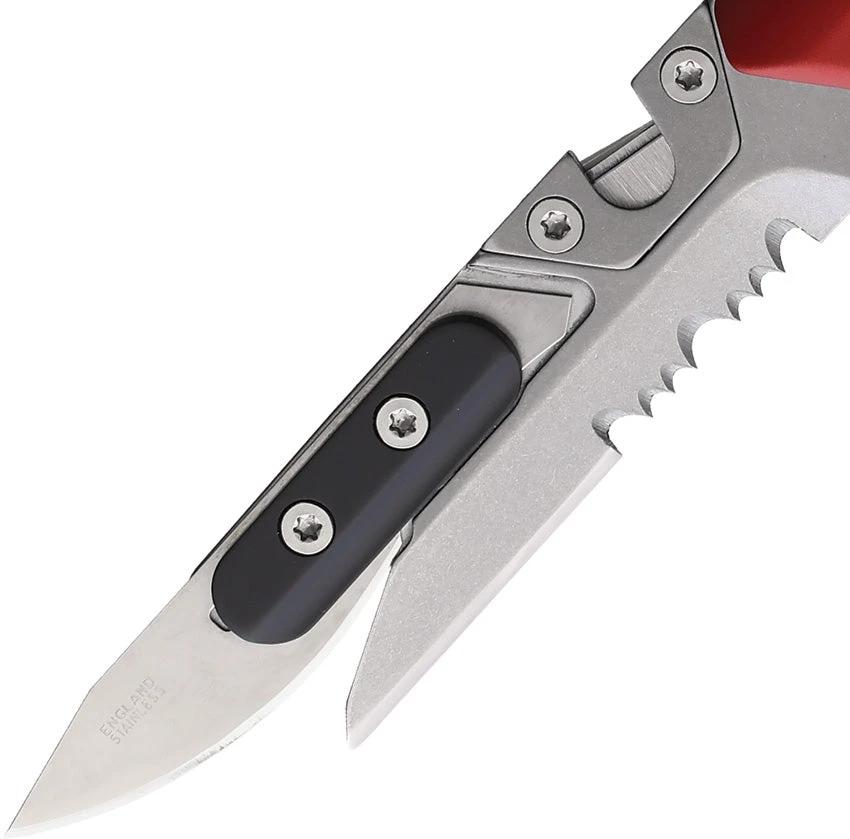 Extrema Ratio Ferrum Rescue Linerlock Red Pro Grade Folding Knife For Emergency Responders by Extrema Ratio