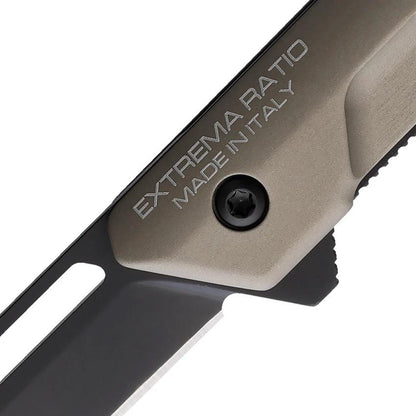 Extrema Ratio Ferrum T Linerlock Mud Knife 4.38 Closed 2.88 Inch Bohler N690 Blade Extended Tang EDC by Extrema Ratio