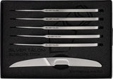 Extrema Ratio Silver Talon 24 Box Set One Piece Satin Finish Knives With Hook Tip Design For Chefs And Collectors by Extrema Ratio