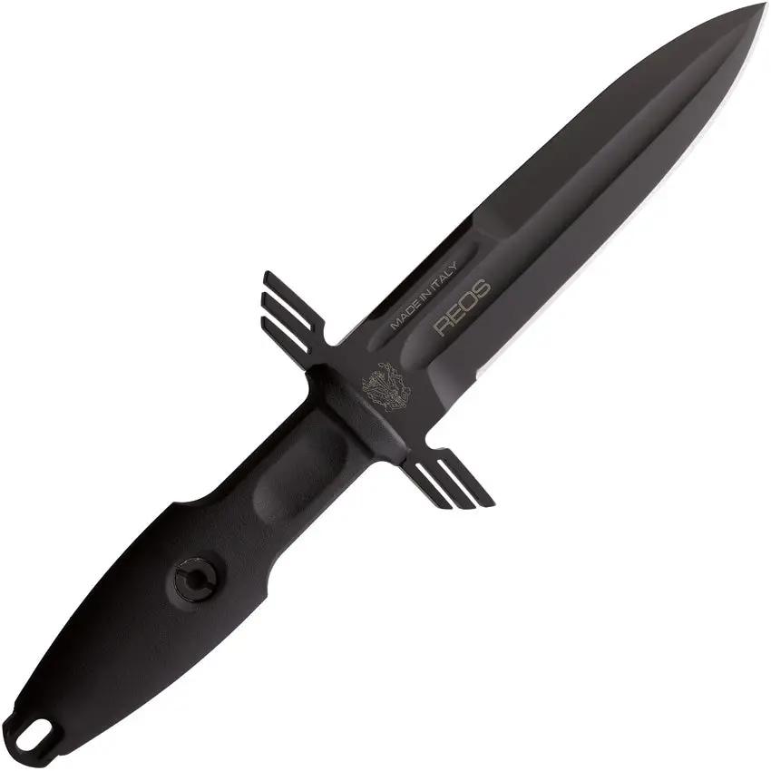 Extrema Ratio Ermes Operativo Tactical Knife Black N690 5.5in Blade Full Tang MOLLE Sheath For Professionals by Extrema Ratio