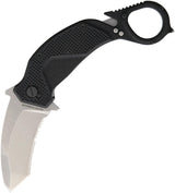 Extrema Ratio Nightmare Karambit Stonewash Linerlock With Belt Cutter Glass Breaker For Tactical Pros by Extrema Ratio