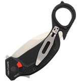 Extrema Ratio Nightmare Karambit Stonewash Linerlock With Belt Cutter Glass Breaker For Tactical Pros by Extrema Ratio