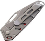 Extrema Ratio ANT Rescue Framelock Knife Red Handle 2 Inch M390 Stonewash Blade For Professionals by Extrema Ratio