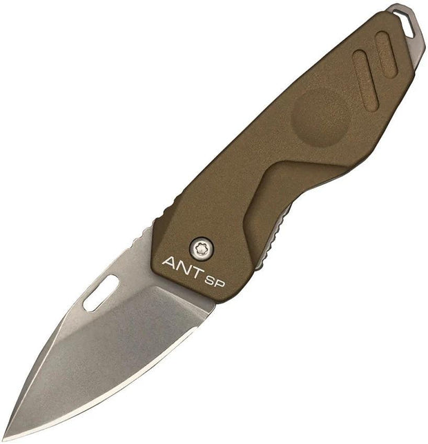 Extrema Ratio Ant SP Tactical Knife Mud Stone Finish for Tactical Pros and Outdoor Enthusiasts by Extrema Ratio