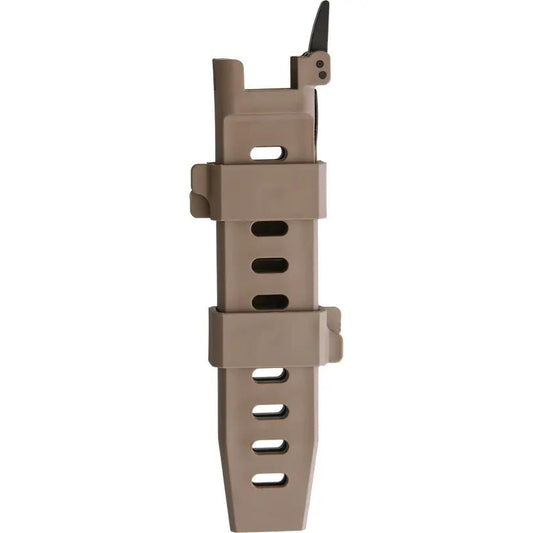 Extrema Ratio Mamba Desert Tactical Knife 9.25in Overall 4.5in N690 Blade Full Tang Glass Breaker Kydex Sheath For Pros by Extrema Ratio