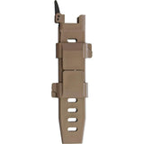 Extrema Ratio Requiem Fixed Blade Knife Desert Tan Forprene Handle Tactical N690 Stiletto by Extrema Ratio