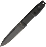 Extrema Ratio Scout 2 Black Tactical Knife 9.25in Overall N690 Spear Point Blade Full Tang MOLLE Compatible Sheath by Extrema Ratio