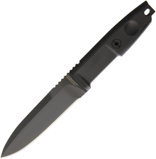 Extrema Ratio Scout 2 Black Tactical Knife 9.25in Overall N690 Spear Point Blade Full Tang MOLLE Compatible Sheath by Extrema Ratio