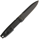 Extrema Ratio Scout 2 Black Tactical Knife 9.25in Overall N690 Spear Point Blade Full Tang MOLLE Compatible Sheath by Extrema Ratio