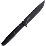 Extrema Ratio Vipera Fixed Blade Knife Total Black M390 Full Tang Tactical Knife For Professionals by Extrema Ratio