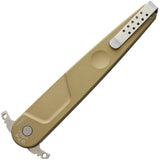 Extrema Ratio BF4 Lucky Linerlock Desert Folding Knife for EDC Enthusiasts With N690 Blade by Extrema Ratio