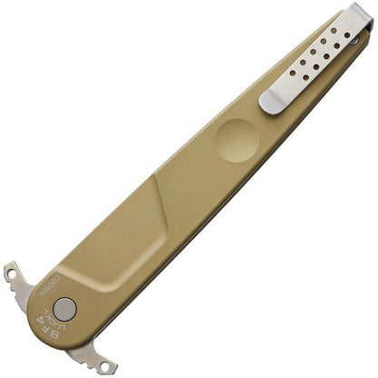 Extrema Ratio BF4 Lucky Linerlock Desert Folding Knife for EDC Enthusiasts With N690 Blade by Extrema Ratio