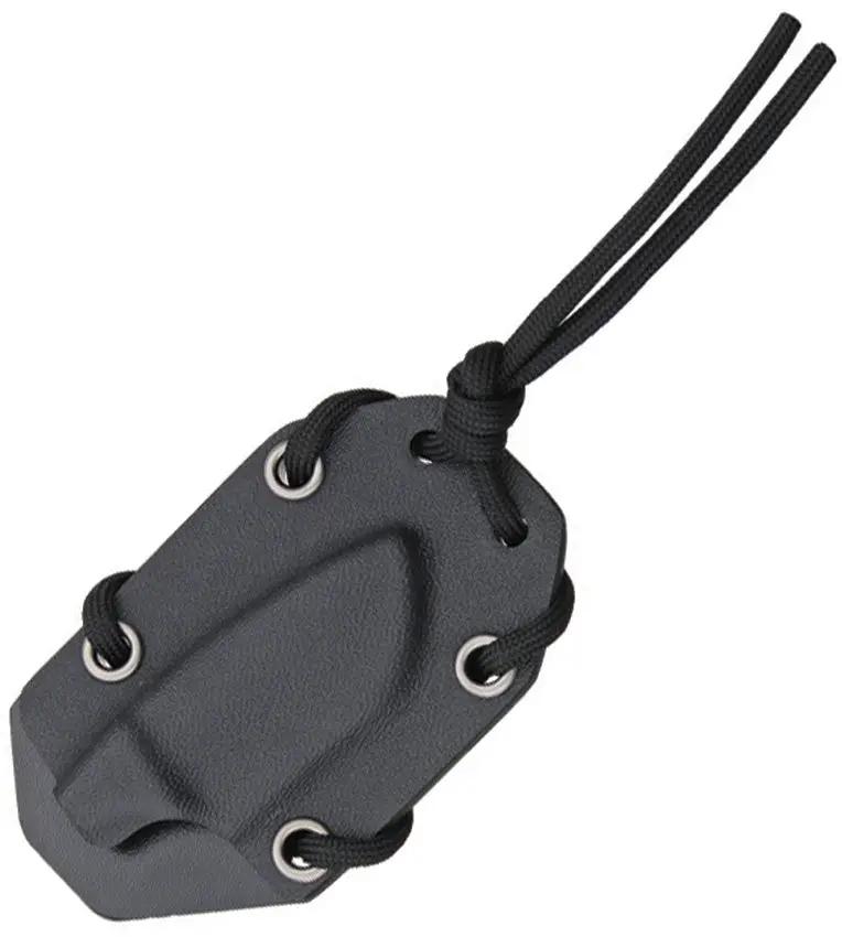Extrema Ratio NK1 Neck Knife Stonewashed 5 Inch Overall N690 One Piece Kydex Sheath For Tactical Outdoors by Extrema Ratio