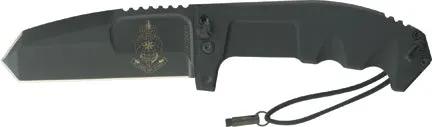 Extrema Ratio RAO Folder Tactical Knife With N690 Blade Testudo Finish And Extra Safe Lock Pin MOLLE Sheath by Extrema Ratio