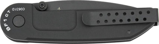 Extrema Ratio BF1 Classic Tactical Knife 4in Linerlock N690 Tanto Black Handle Dual Thumb Studs Reversible Clip by Extrema Ratio