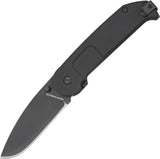 Extrema Ratio BF2 Classic 5in Liner Lock Knife N690 Drop Point Blade Thumb Studs Black Aluminum Handle Clip For EDC by Extrema Ratio