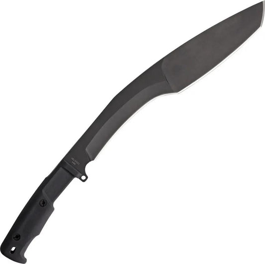 Extrema Ratio Kukri Knife Black N690 Blade With Testudo Finish Forprene Handle Tactical Elite Sheath by Extrema Ratio