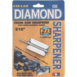 Eze Lap Diamond Chain Saw Sharpener Three Sixteenth Inch Drill Attach For Effortless Sharpening USA Made For Outdoorsmen by Eze-Lap