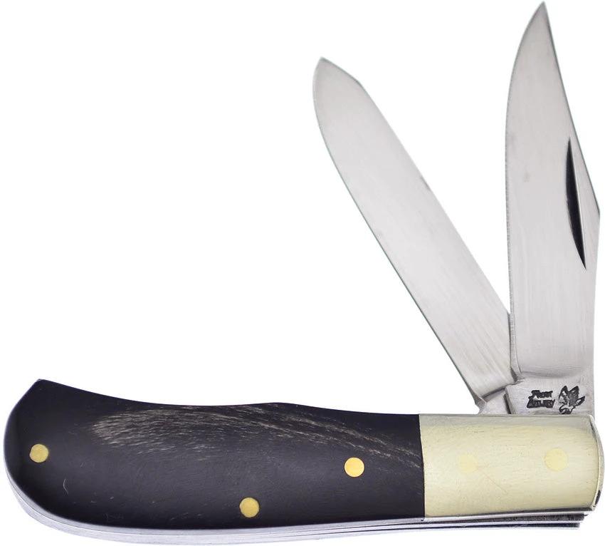 Frost Cutlery Jim Bowie Trapper Buffalo+B86 14-100CBH by Frost Cutlery