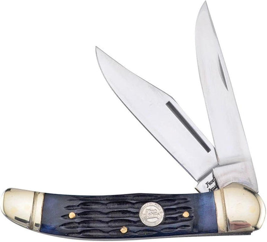 Frost Cutlery Folding Hunter Blue Jig 14-232BJB by Frost Cutlery