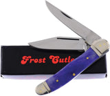Frost Cutlery 2 Bld Purple SB 3.75"" 14-232PSB by Frost Cutlery