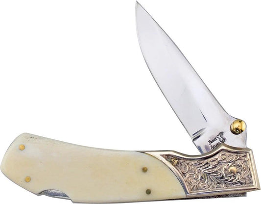 Frost Cutlery Jaguar Lockback White 14-311SB by Frost Cutlery