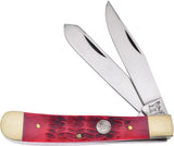 Frost Cutlery Big Game Trapper Dark Red 14-312DRPB by Frost Cutlery