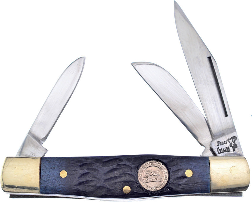 Frost Cutlery Baby Diamond Back Blue 14-632BJB