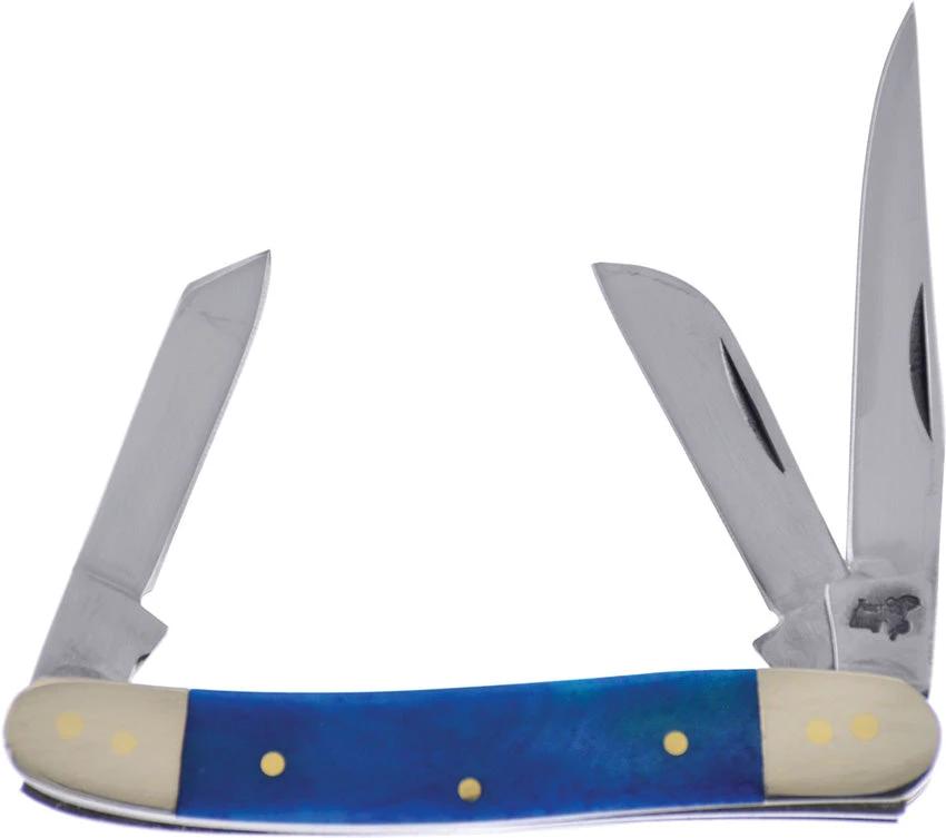 Frost Cutlery Range Rider Cancun Blue 3 1/4" 14-910CBS by Frost Cutlery