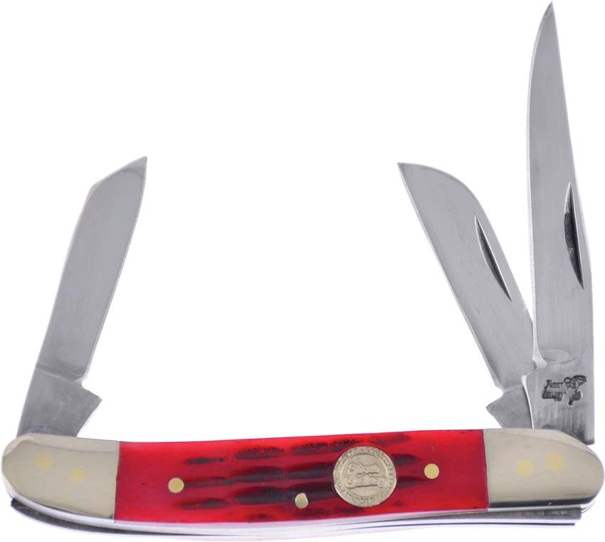 Frost Cutlery Range Rider Red Bone 3 1/4"" 14-910RJB by Frost Cutlery