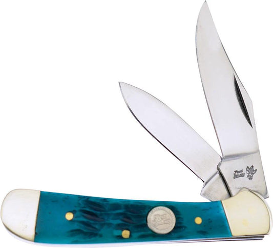 Frost Cutlery Copperhead Green Pick Bone 14-950GPB by Frost Cutlery
