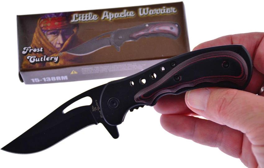 Frost Cutlery Little Apache Warrior Micarta 15-138RM by Frost Cutlery
