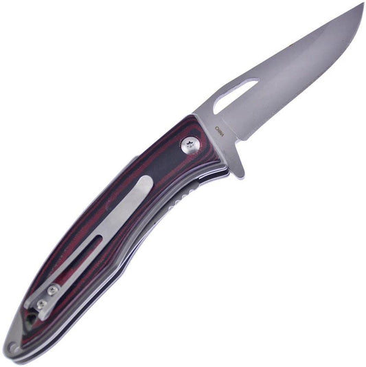 Frost Cutlery 15870BSTOCRAT Red Micarta 15-363RM by Frost Cutlery