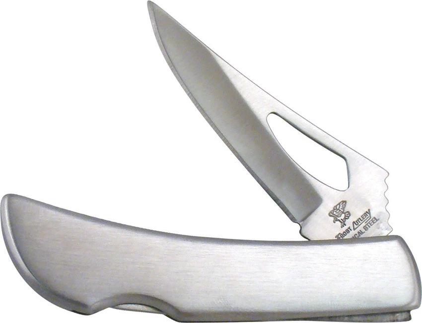 Frost Cutlery Silver Hawk Lockback 15-483SS by Frost Cutlery