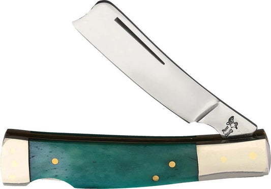 Frost Cutlery Razor Lockback Green 17-150GSB by Frost Cutlery