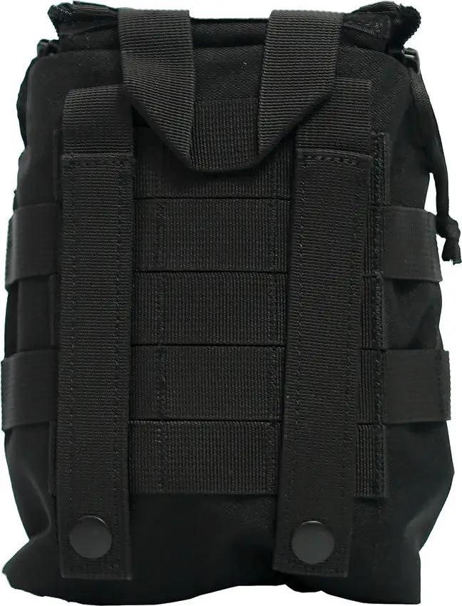Elite First Aid Patrol Trauma Kit Pro Black - Complete EMS Trauma Kit With CAT Tourniquet And QuikClot by Elite First Aid