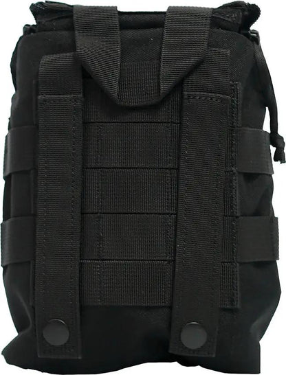Elite First Aid Patrol Trauma Kit Pro Black - Complete EMS Trauma Kit With CAT Tourniquet And QuikClot by Elite First Aid
