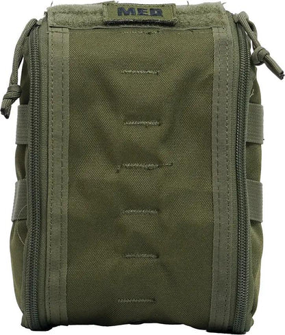 Elite First Aid Patrol Trauma Kit Pro OD With Tourniquet And QuikClot For Field Tactical Use Emergency Medical Kit by Elite First Aid