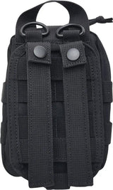 Elite First Aid Recon IFAK Level 1 Kit Black - MOLLE Compatible Velcro Panel for Easy Attachment by Elite First Aid