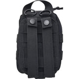 Elite First Aid Recon IFAK Level 2 Black - Comprehensive Tactical Medical Kit With CAT Tourniquet by Elite First Aid