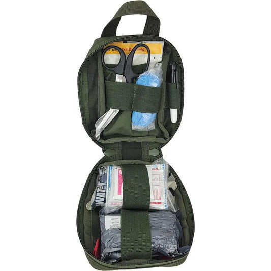 Elite First Aid Recon IFAK Level 2 OD FA183OD - Comprehensive Tactical Trauma Kit With Tourniquet by Elite First Aid