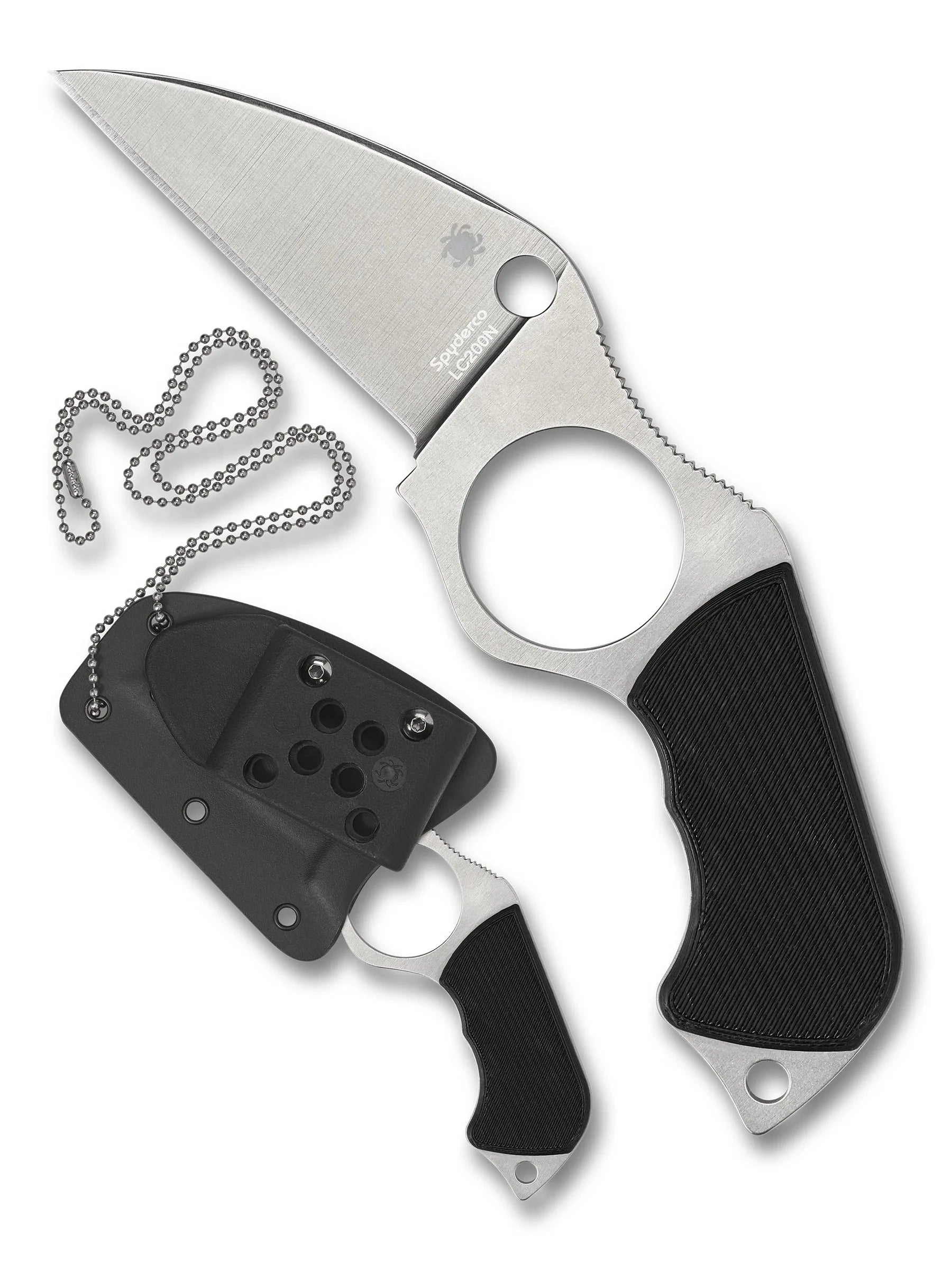 Spyderco Swick 5 Fixed Blade Knife Lightweight Compact EDC Tool For Outdoor Enthusiasts by Spyderco