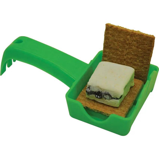Firebuggz S'more Builder - 7.5 Inch Campfire Roasting Tool With Fork Cleaning Slot by Firebuggz