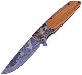 Frost Cutlery Wildlife Linerlock A/O Eagle BKH-019E by Frost Cutlery