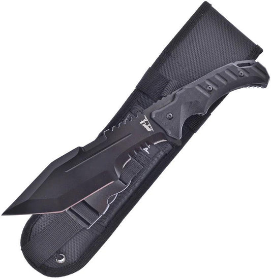 Frost Cutlery Bowie Black G10 BKH-025B/G10 by Frost Cutlery