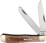 Frost Cutlery Trapper Brown Smooth Bone BKH-108BRSB by Frost Cutlery