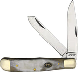 Frost Cutlery Trapper Ox Horn BKH-108OX by Frost Cutlery